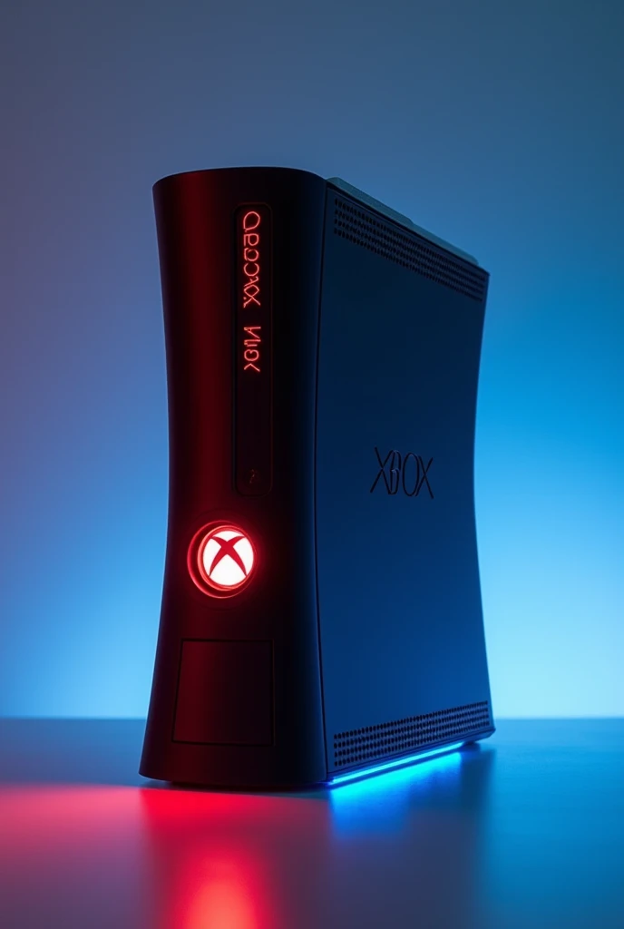 I want a picture of the Xbox 360 pro with red and blue LEDs 