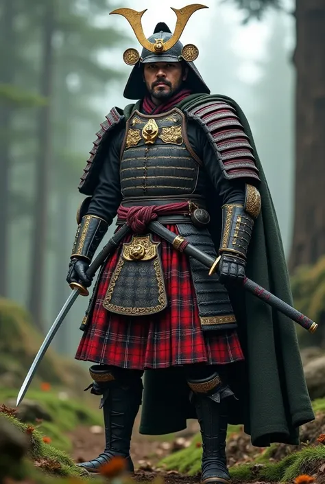 Kilted samurai 