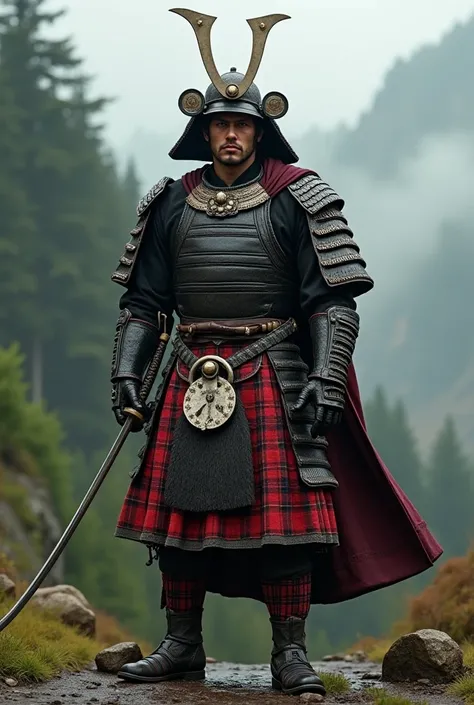 Kilted samurai 