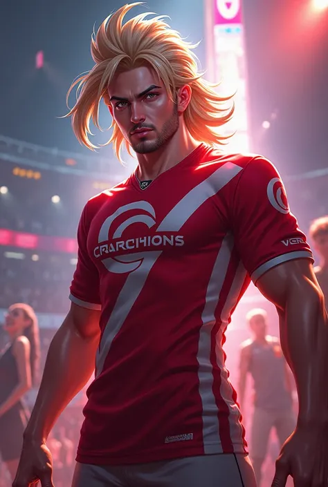 Rakan with the Corinthias jersey