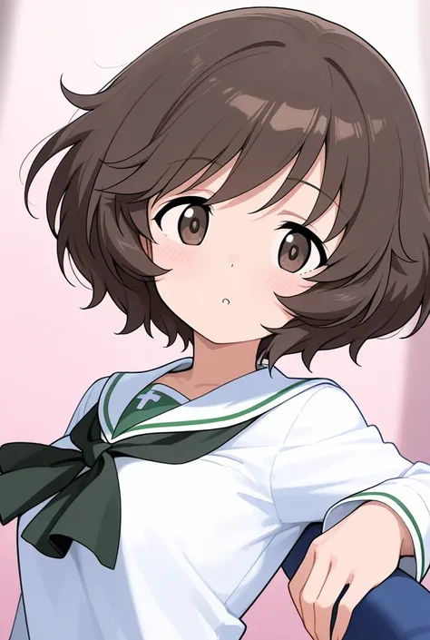 akiyama yukari,ooarai school uniform,