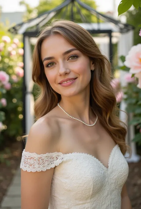 Blush & Lace: The Soft Glow of Affection
An ultra-realistic, breathtaking portrait capturing the gentle beauty of a woman in love. Her deep hazel eyes sparkle with warmth, reflecting the joy and quiet admiration she feels. A tender blush paints her cheeks,...