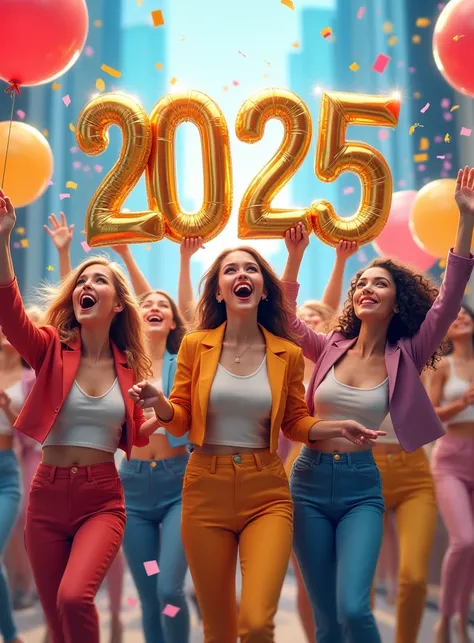 Celebrate 2025 with girls