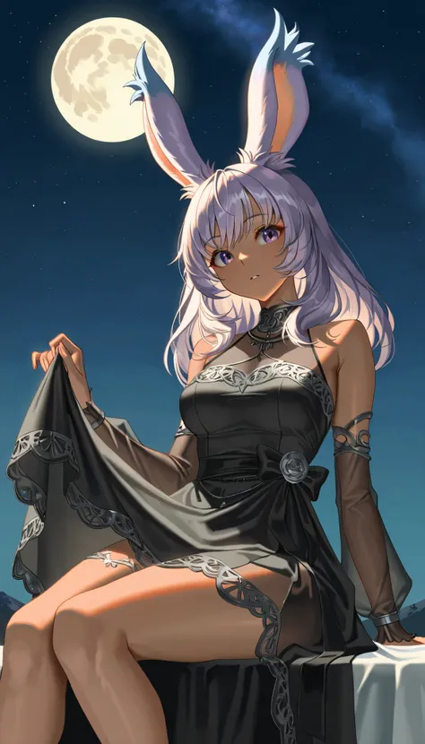 ((((  Masterpiece)))), ((((  TOP QUALITY)))),   high resolution,fine grain,  detailed face,   depiction of a face expressed in great detail,  Detailed Eyes 、Detailed faces、Hair drawn down to the smallest detail 、Sparkling Skin、、two cute viera girls, in tra...