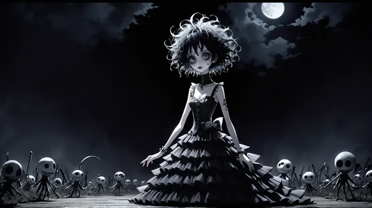   Tim Burton Style 、 Darkness