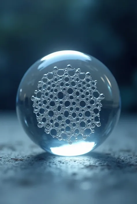 Graphene molecule embedded in sphere