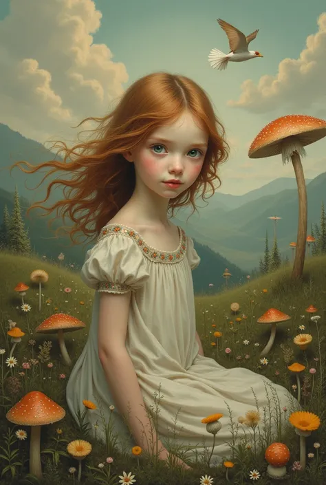 In the style of mark ryden 