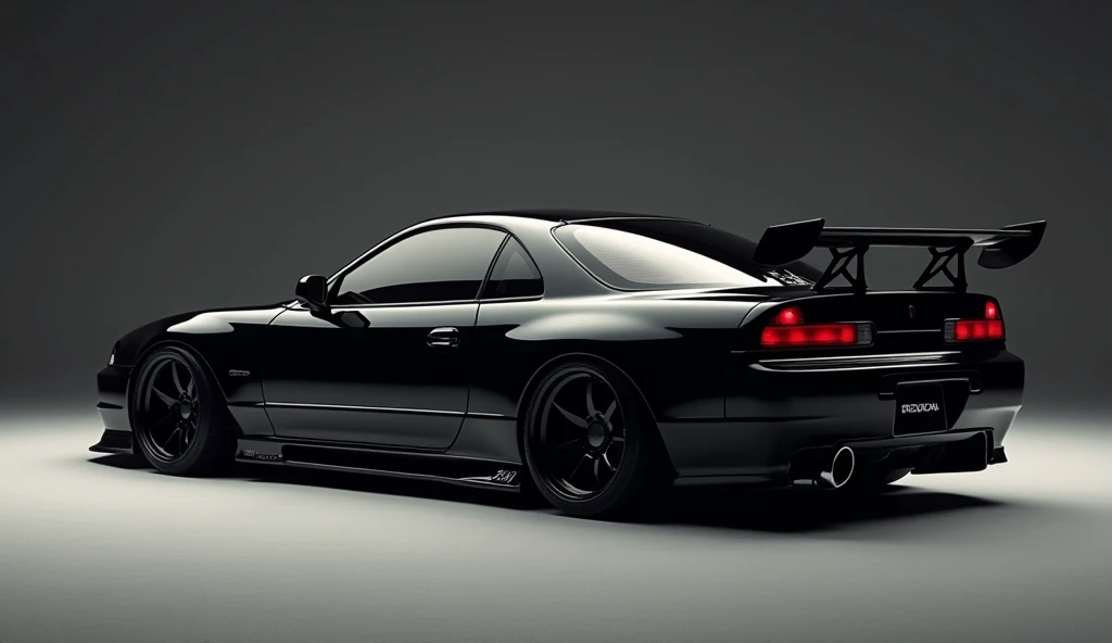 Black colourHonda prelude back 