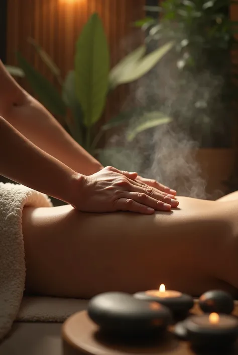 A picture of a massage