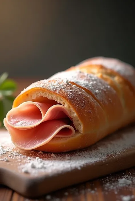 Baguette 🥖 with Italian 🇮🇹 Ham