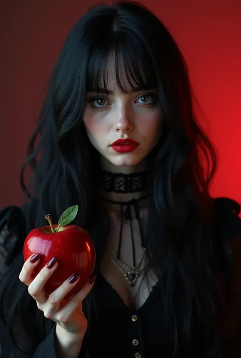 ((RAW Photo), absurd, (absurdresolution)), masterpiece, best quality, (Extremely detailed 8k unity CG wallpaper), (best illustration), (best shadow), Realistic lighting, beautiful detailed glow, ((21 years old)), girl, long black hair, black queen, accesso...