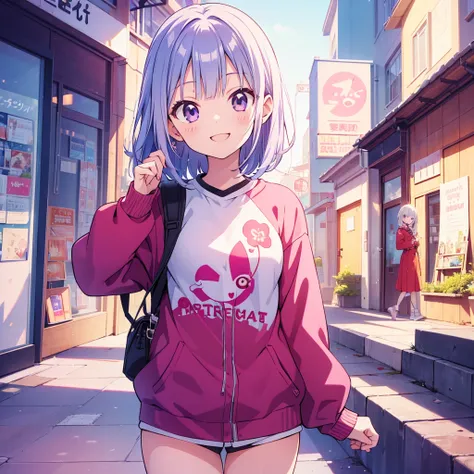 Mirimnava、  cool girl (,  perfect face), independent ,  looking at the camera,  Masterpiece,  Anime Style Art ,  Cute Characters ,  most detailed,  high quality、Smiling face