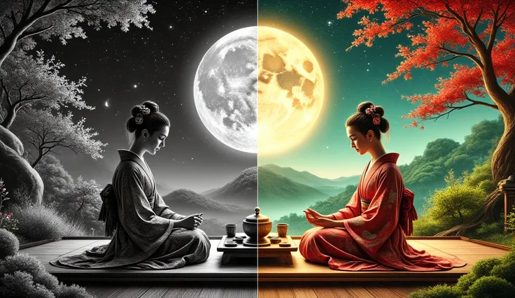 Daily Challenge 0206 - Moonlit Tea Ceremony