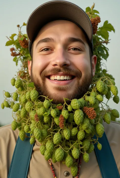 Beard hops cap 