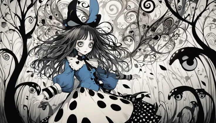     Tim Burton's Style、The person who appeared in Alice