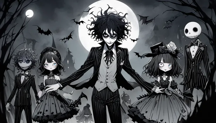     Tim Burton's Style、The Darkness、