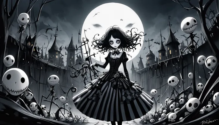     Tim Burton's Style、The Darkness、