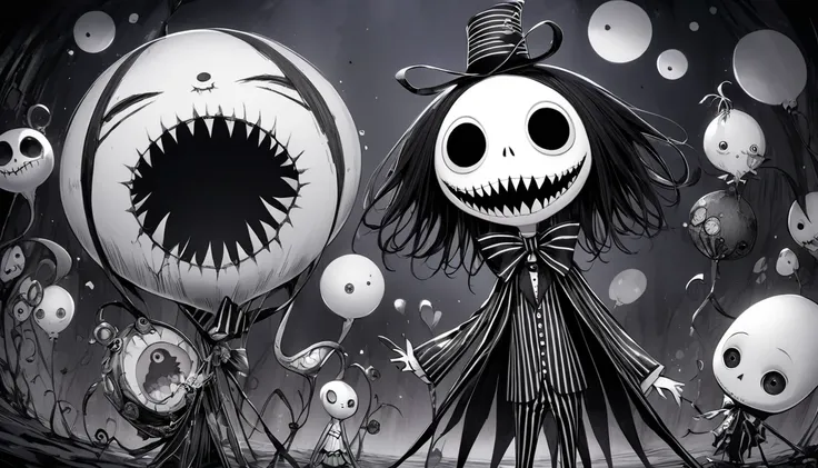     Tim Burton's Style、dark person、