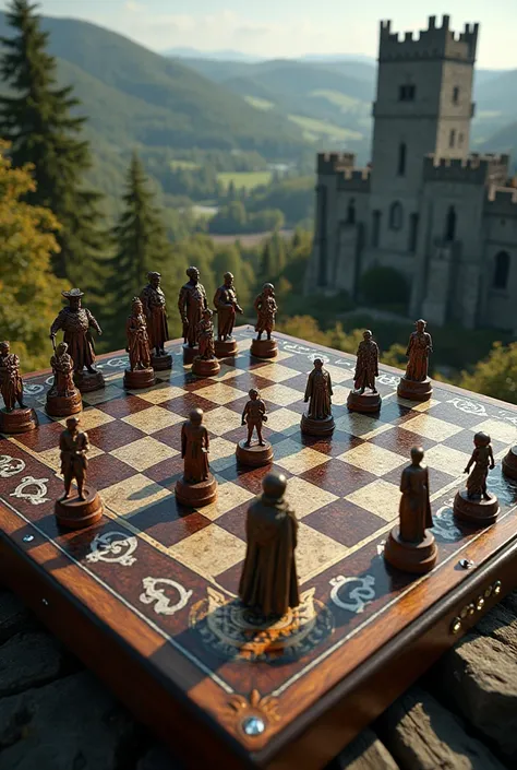 chessboard , Based on King Arthur and the Knights of the Round Table 