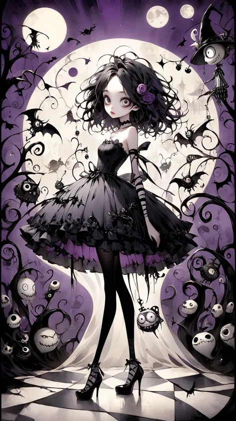 Tim Burton style、wallpaper、