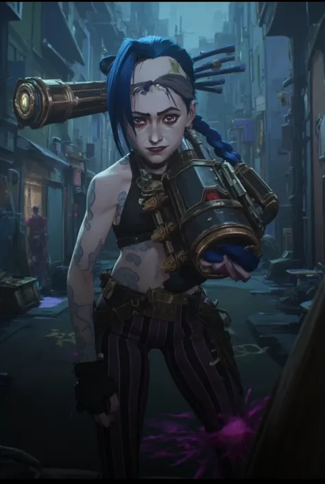 Jinx,  from the front
