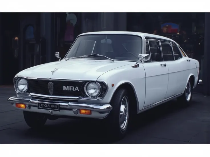 1980 Daihatsu Mira,Make it a limousine,There are three doors