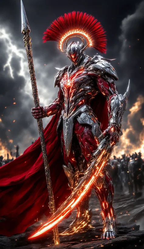 Concept: Mars, the Roman god of war, reimagined as a celestial warrior who commands armies across the cosmos. His armor and weapons are a symbol of absolute power, forged in the heat of countless battles.
Visual Style: Mars’s armor is a brilliant red and s...