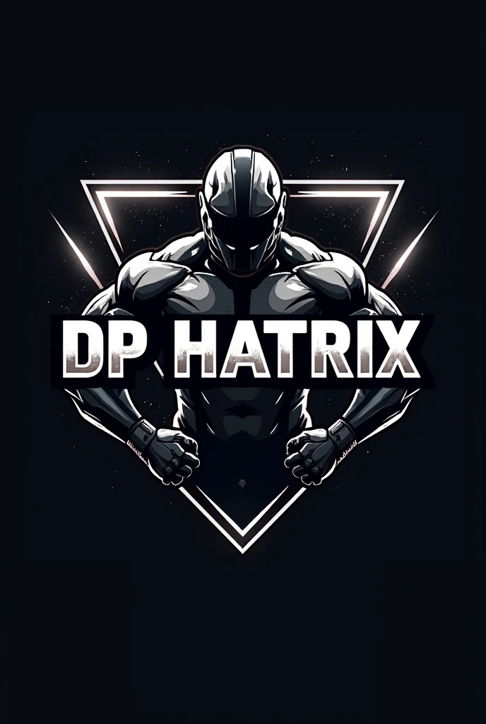 Football logo with the name dp hatrix