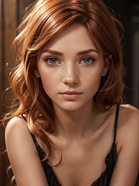 kiper, real skin, segolily nose, (narrow face), slender face, lupine, tribe of ephraim, irish genes, dark hazel eyes, scottish nose, lioness fox, cybercat, (high forehead, freckle:0.8), beady hazel eyes, brown slightly ginger, black hair, feminine energy, ...