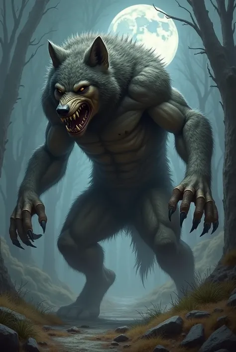 what a werewolf would be like according to the legends told around the world, create a werewolf according to the most told legend.