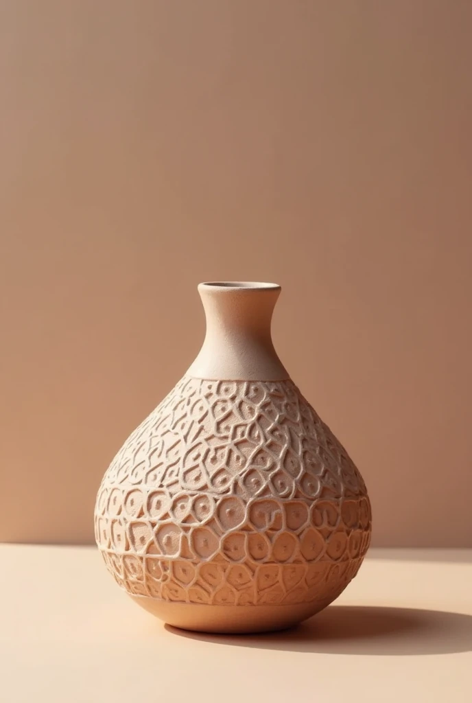 a coming soon video , of a brand of bottle made of clay with a touch of moroccan zellige 