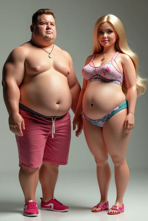 Ken and Barbie obese