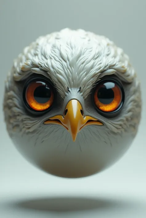 A ball with the eyes of an Eagle 