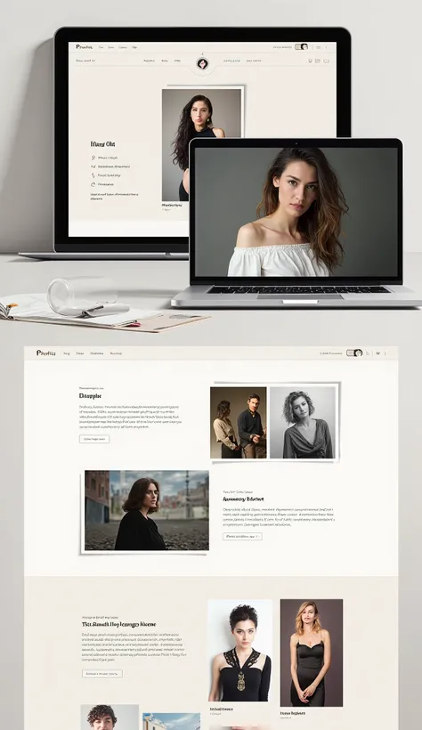  Develop a web page for a visual artist who wishes to show their portfolio .
 Requirements :

     Sections for biography , gallery of works ,  events and contact .
    elegant design,  minimalist and responsive .
     Integration with social networks and ...