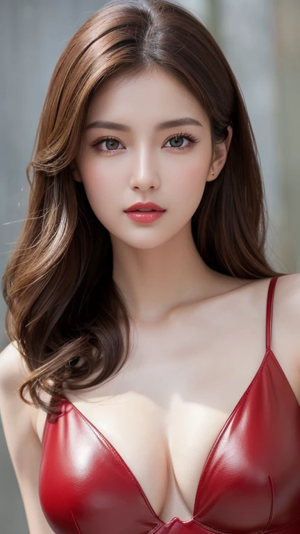 "Top CG,  best image quality , masterpiece,  delicate and delicate beautiful beautiful woman, ((185cm Beautiful Woman)), ( tall and tall ), Royal sister, Queen temperament,  white skin,   Exposed Breasts  ,  long legs ,  Perfect Face , bright eyes,  red li...