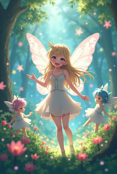 An anime about me surrounded by fairies 