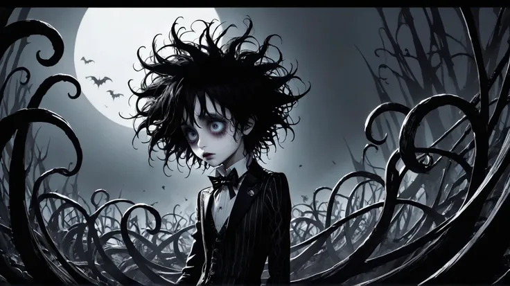   Tim Burton Style 、 Darkness