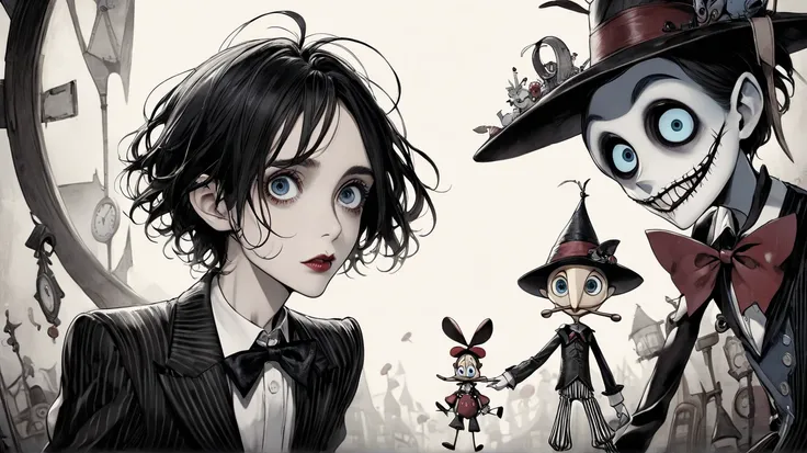    Tim Burton Style   、 Pinocchio