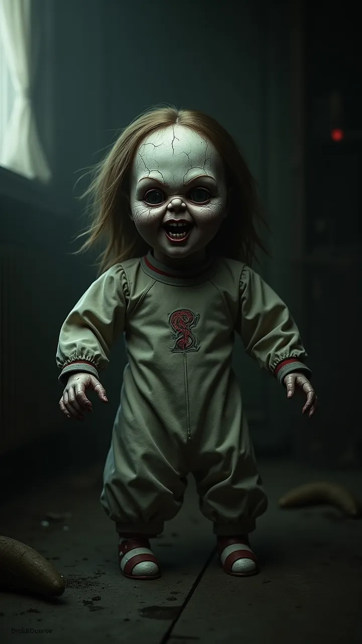 Scary doll 
