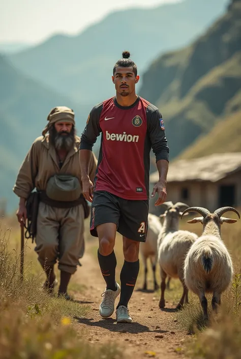 Ronaldo has been taken to the goatherd