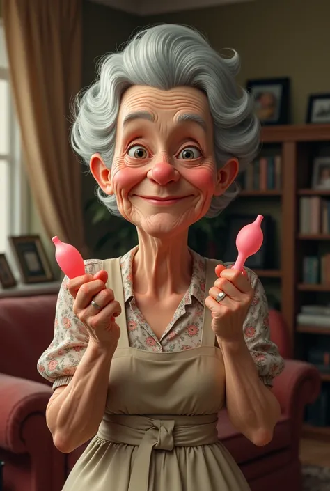 Grandma with a Dildo 