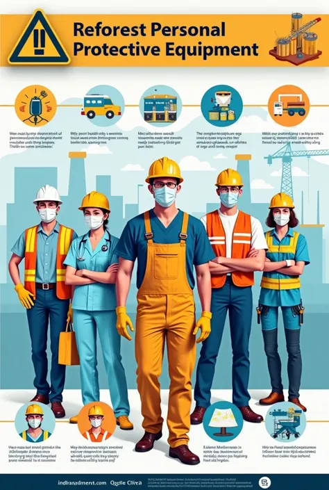  Poster on  "Personal protective equipment"