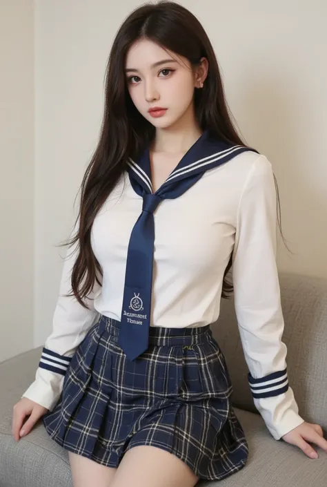 ((   Russian Mix       ))    ,      has a strong gaze、
((       highest quality  )), , (                  bust size E cup               ),                        staring at the camera with complicated eyes ,    、 、(         high school uniforms  ),        ...