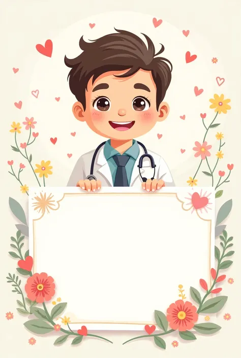 Write in French  " Certificate of the best doctor in the world" In cute mode 