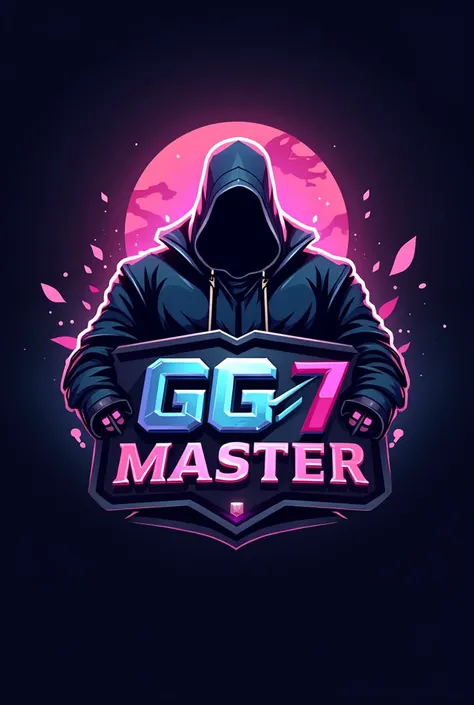 create a logo of gaming channel name is gg master 