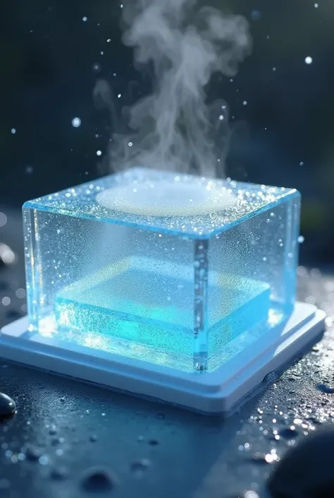 I want a design of a plate that generates cold by evaporating water, I would like you to help me with this proposal by providing ideas and information to make a plate or module that can generate cold by means of evaporation, without using electricity