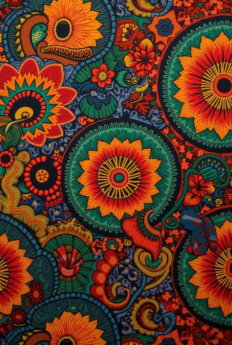 African fabric texture 