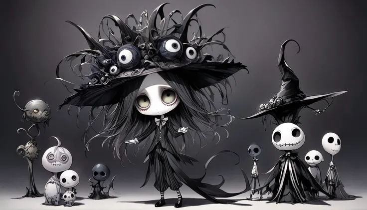     Tim Burton's Style、dark person、