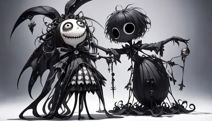     Tim Burton's Style、dark person、