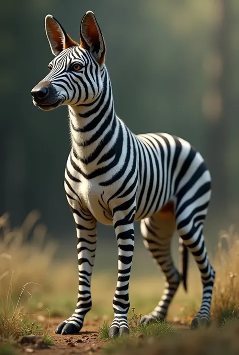 Zebra dog 